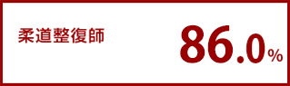 柔道整復師86.0%